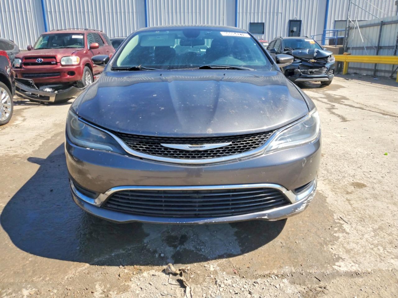 2015 Chrysler 200 Limited Серый vin: 1C3CCCABXFN561201