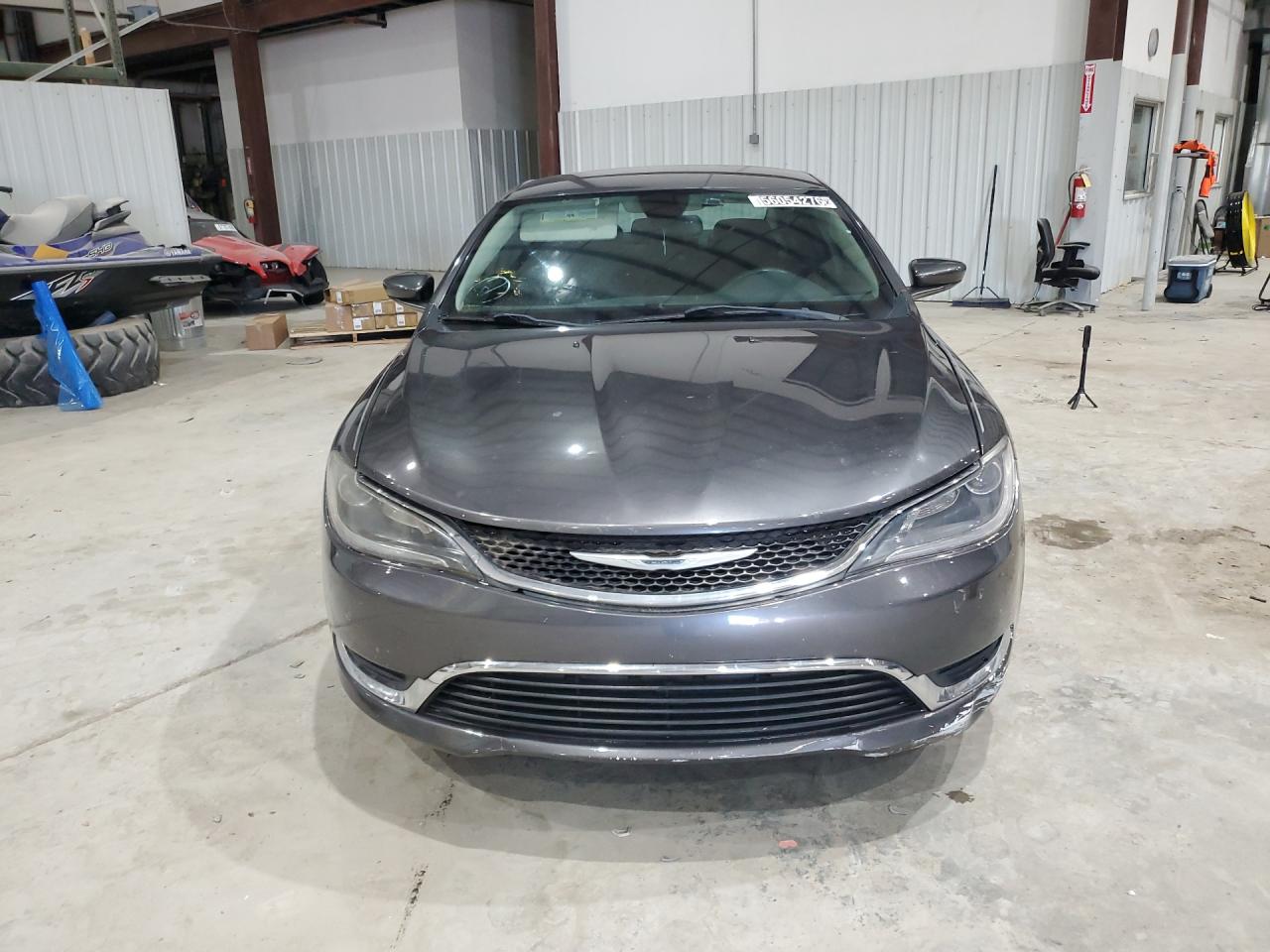 2015 Chrysler 200 Limited Серый vin: 1C3CCCABXFN561201 Damage: Hood, Chipped, 10 Or More
