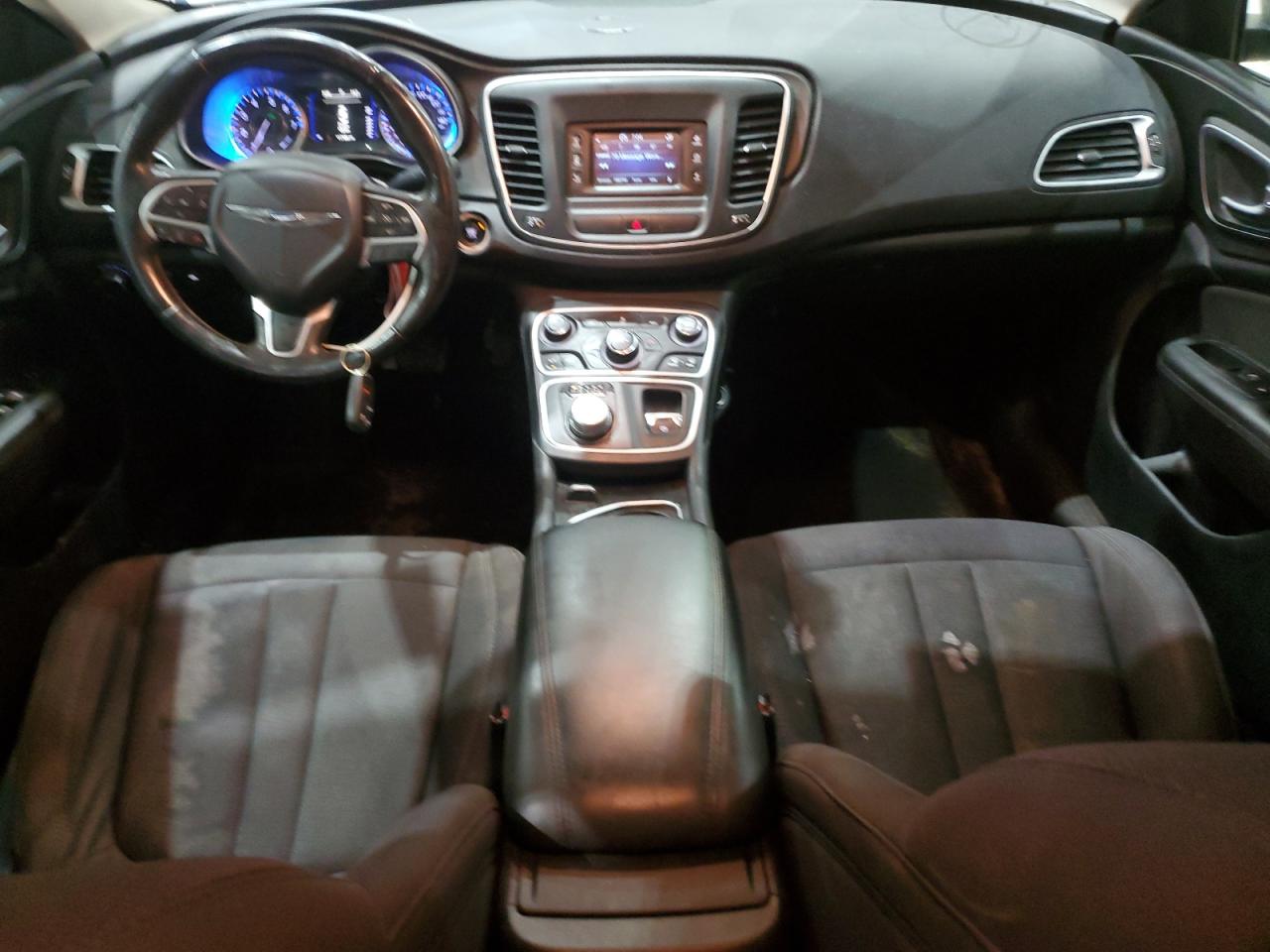 2015 Chrysler 200 Limited Серый vin: 1C3CCCABXFN561201 Damage: Right Front Seat, Stained, Permanent