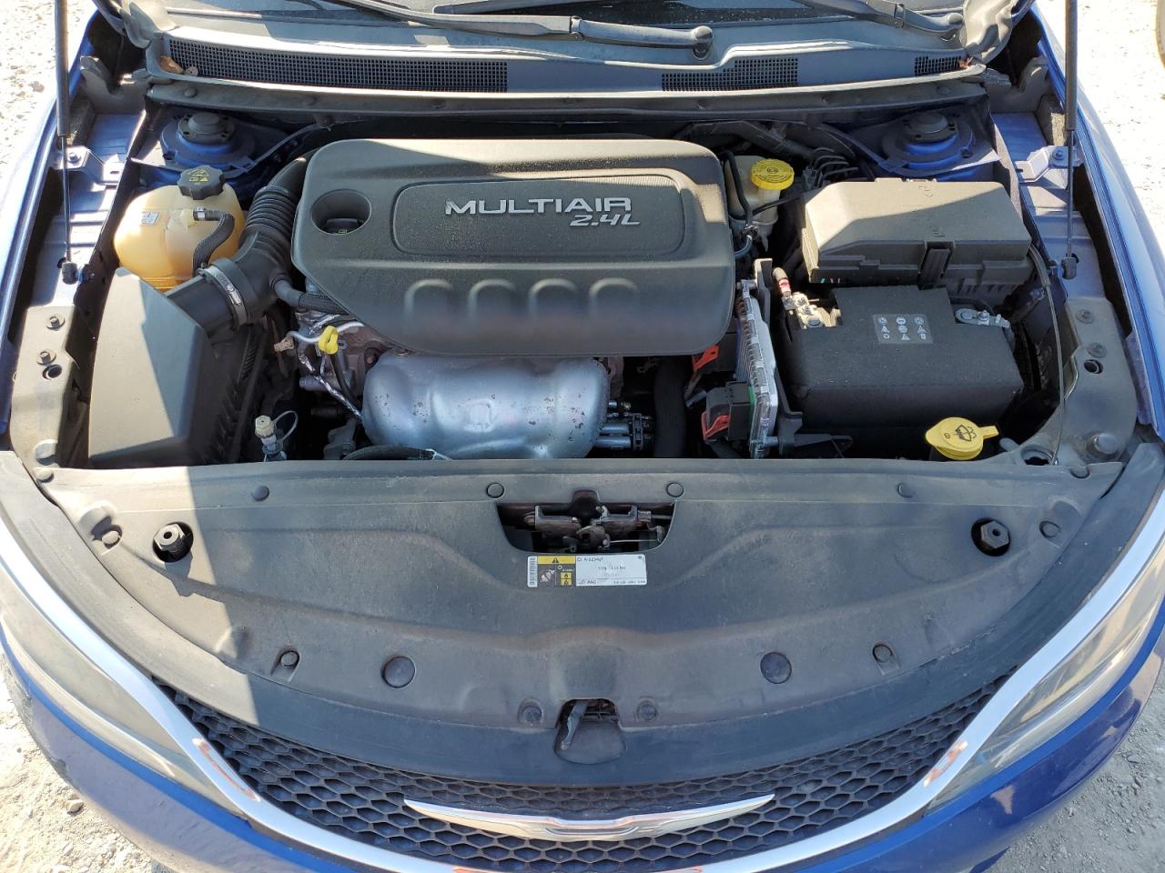 2015 Chrysler 200 Limited Blue vin: 1C3CCCABXFN563269