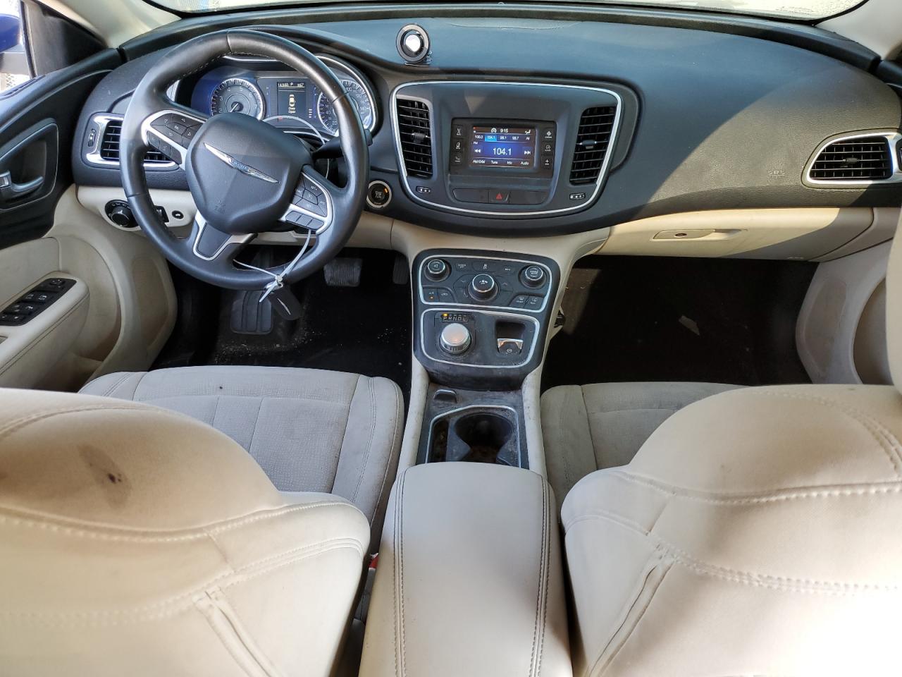 2015 Chrysler 200 Limited Blue vin: 1C3CCCABXFN563269