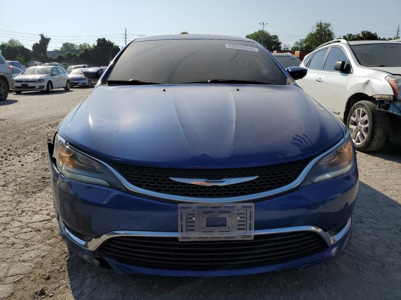 2015 Chrysler 200 Limited Blue vin: 1C3CCCABXFN563269
