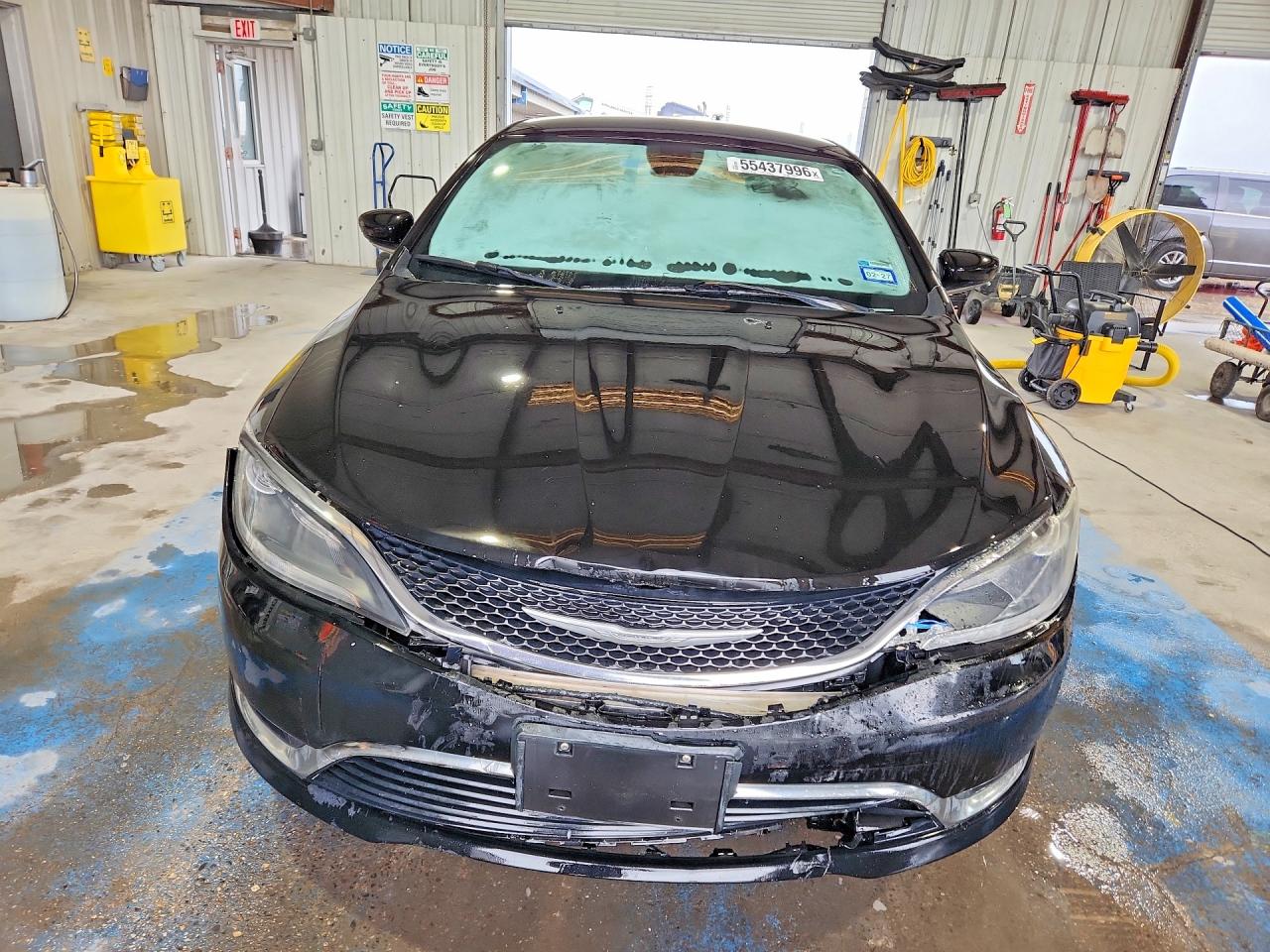2015 Chrysler 200 Limited Черный vin: 1C3CCCABXFN602765