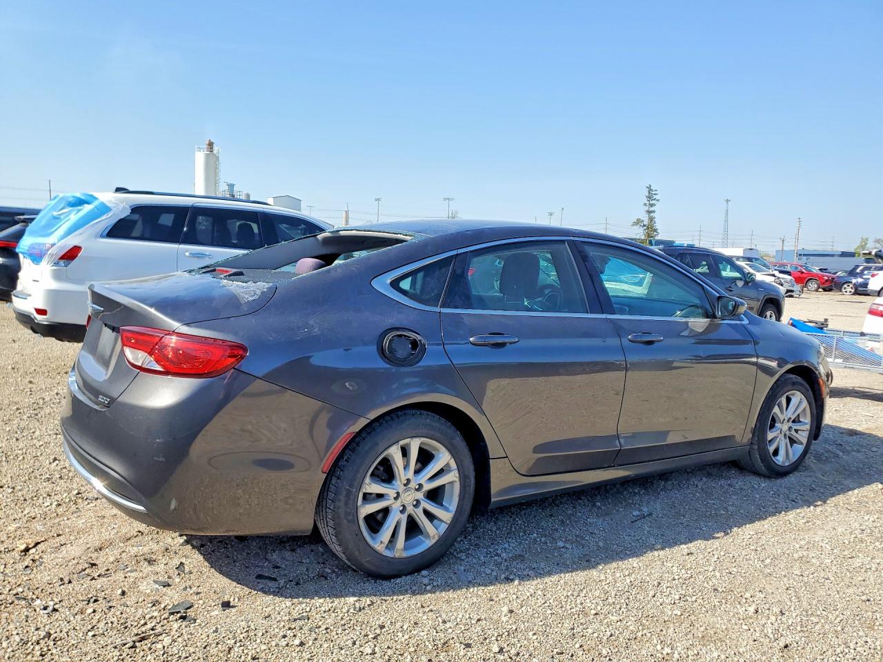 2015 Chrysler 200 Limited Серый vin: 1C3CCCABXFN646331