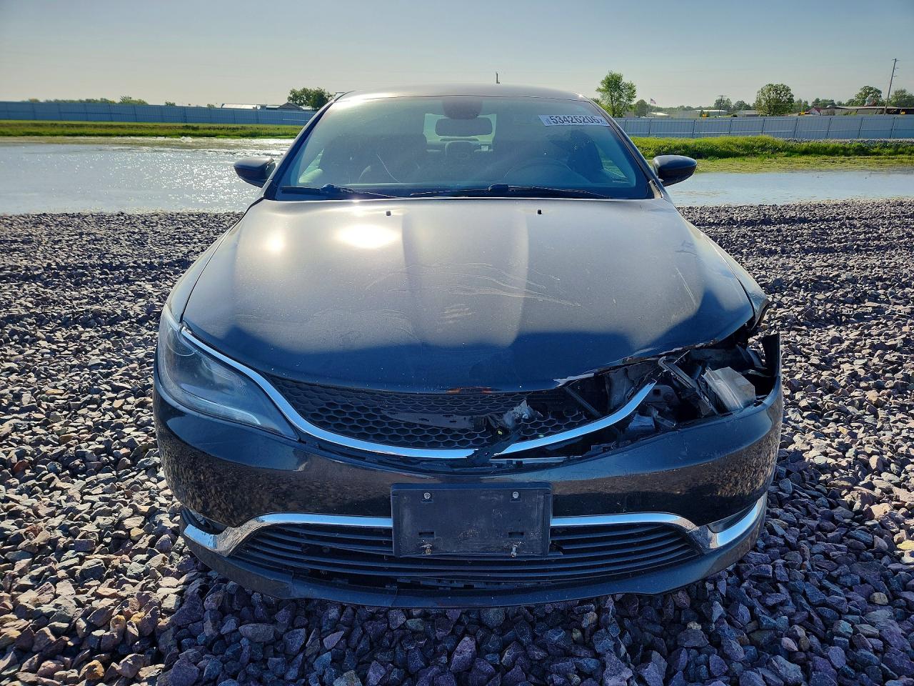 2015 Chrysler 200 Limited Black vin: 1C3CCCABXFN648063