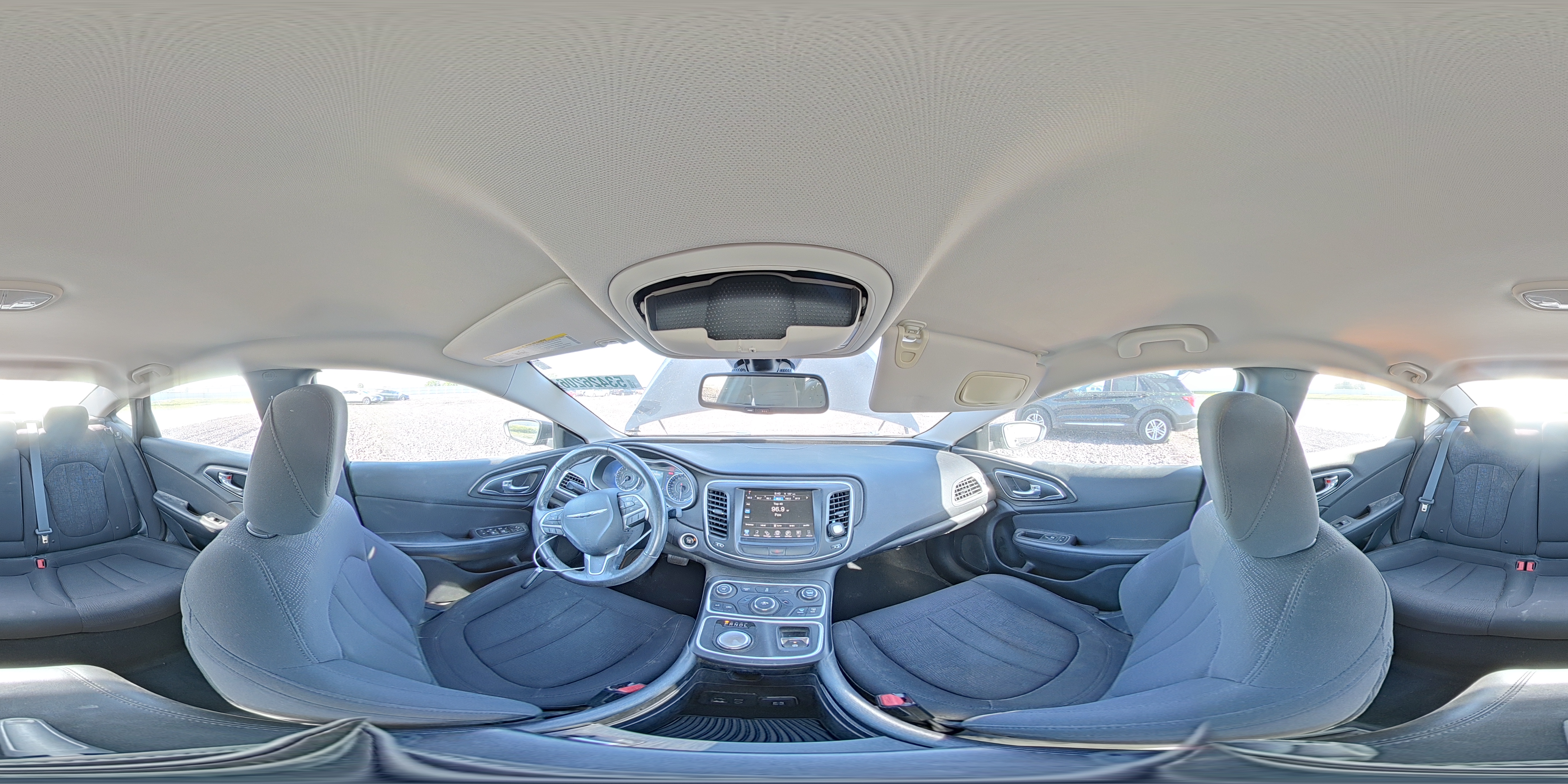 2015 Chrysler 200 Limited Black vin: 1C3CCCABXFN648063