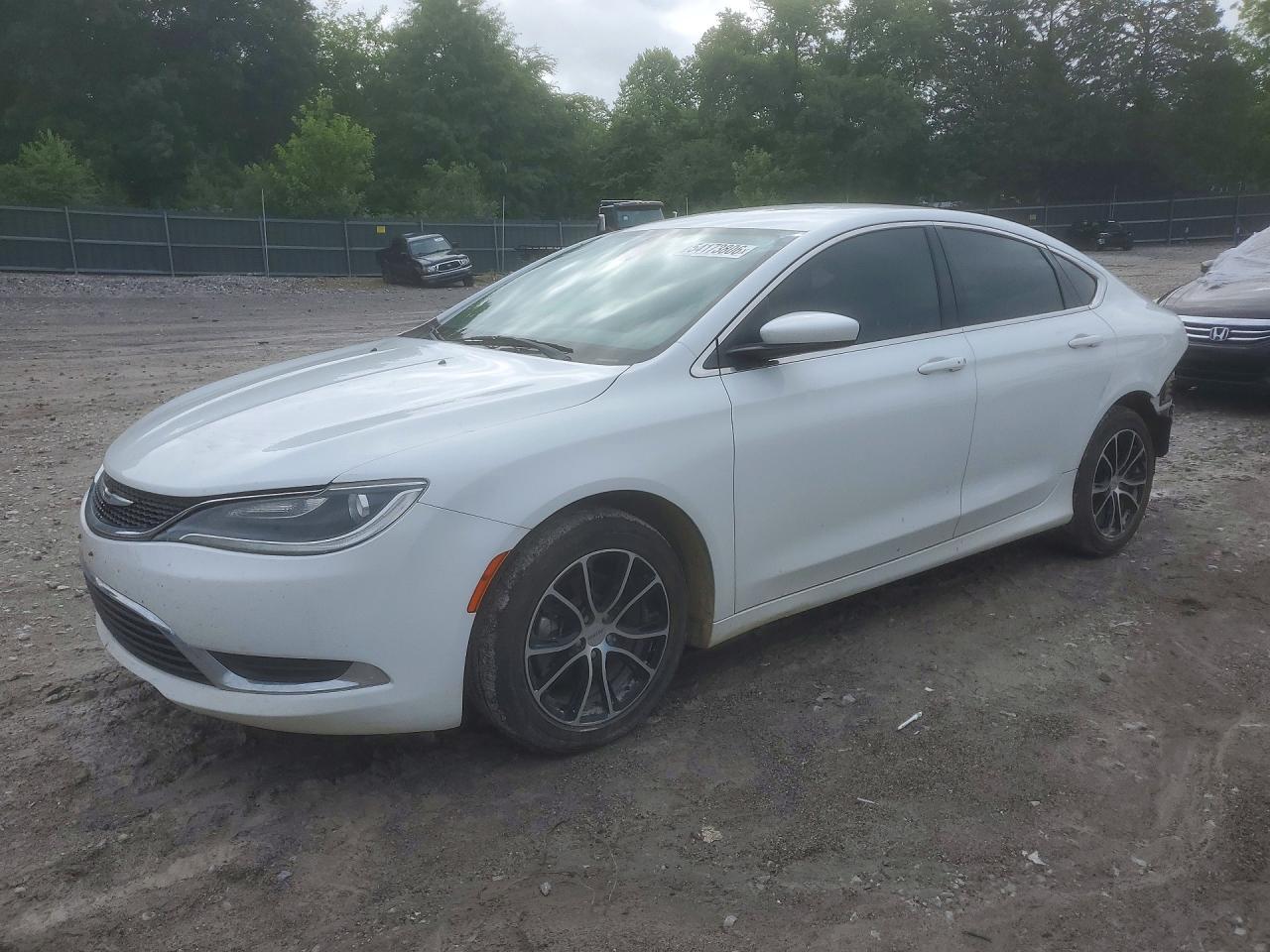 2015 Chrysler 200 Limited Белый vin: 1C3CCCABXFN650413