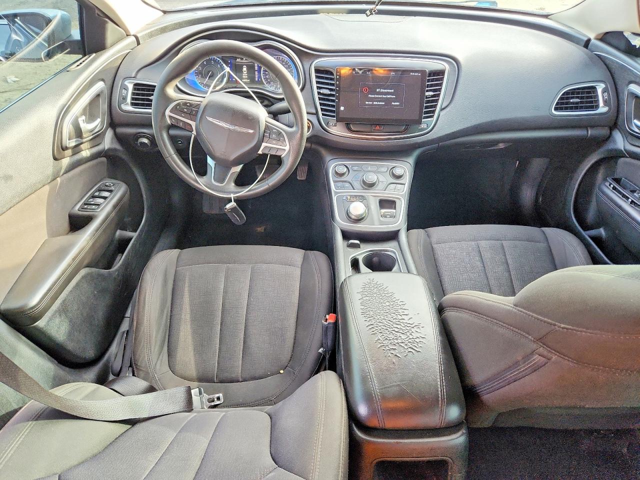 2015 Chrysler 200 Limited Silver vin: 1C3CCCABXFN677482