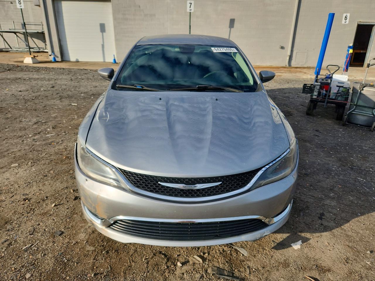 2015 Chrysler 200 Limited Silver vin: 1C3CCCABXFN677482