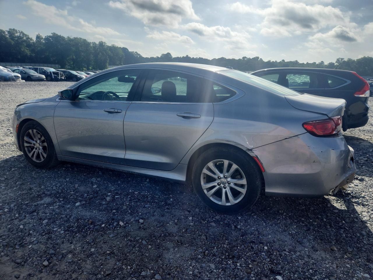 2015 Chrysler 200 Limited Silver vin: 1C3CCCABXFN686487