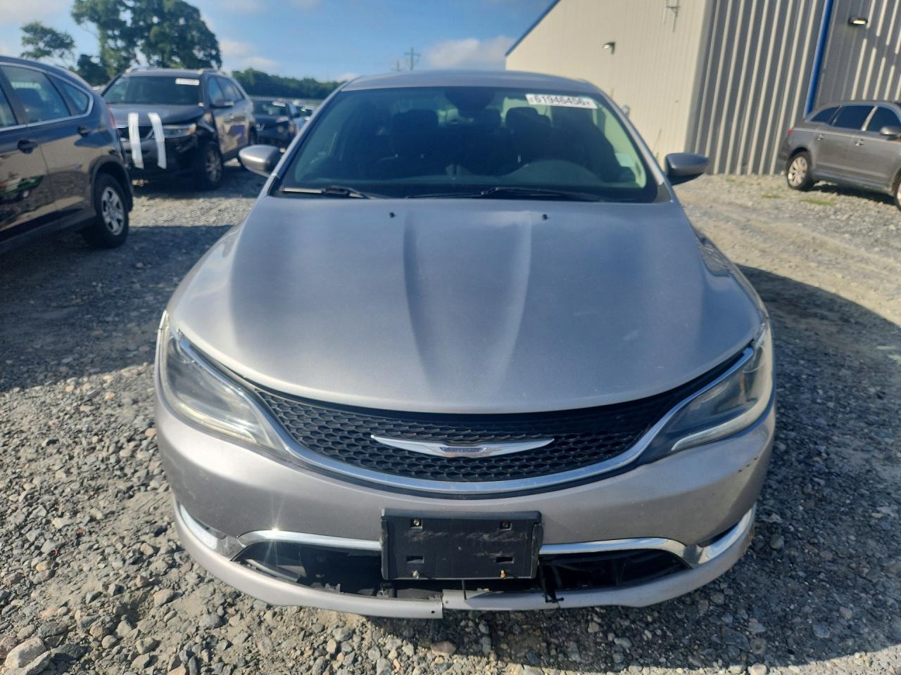 2015 Chrysler 200 Limited Silver vin: 1C3CCCABXFN686487