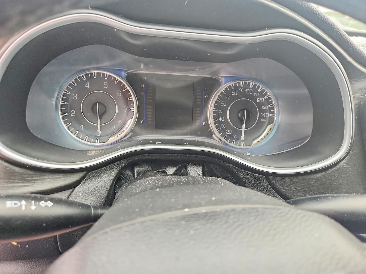 2015 Chrysler 200 Limited Black vin: 1C3CCCABXFN695593