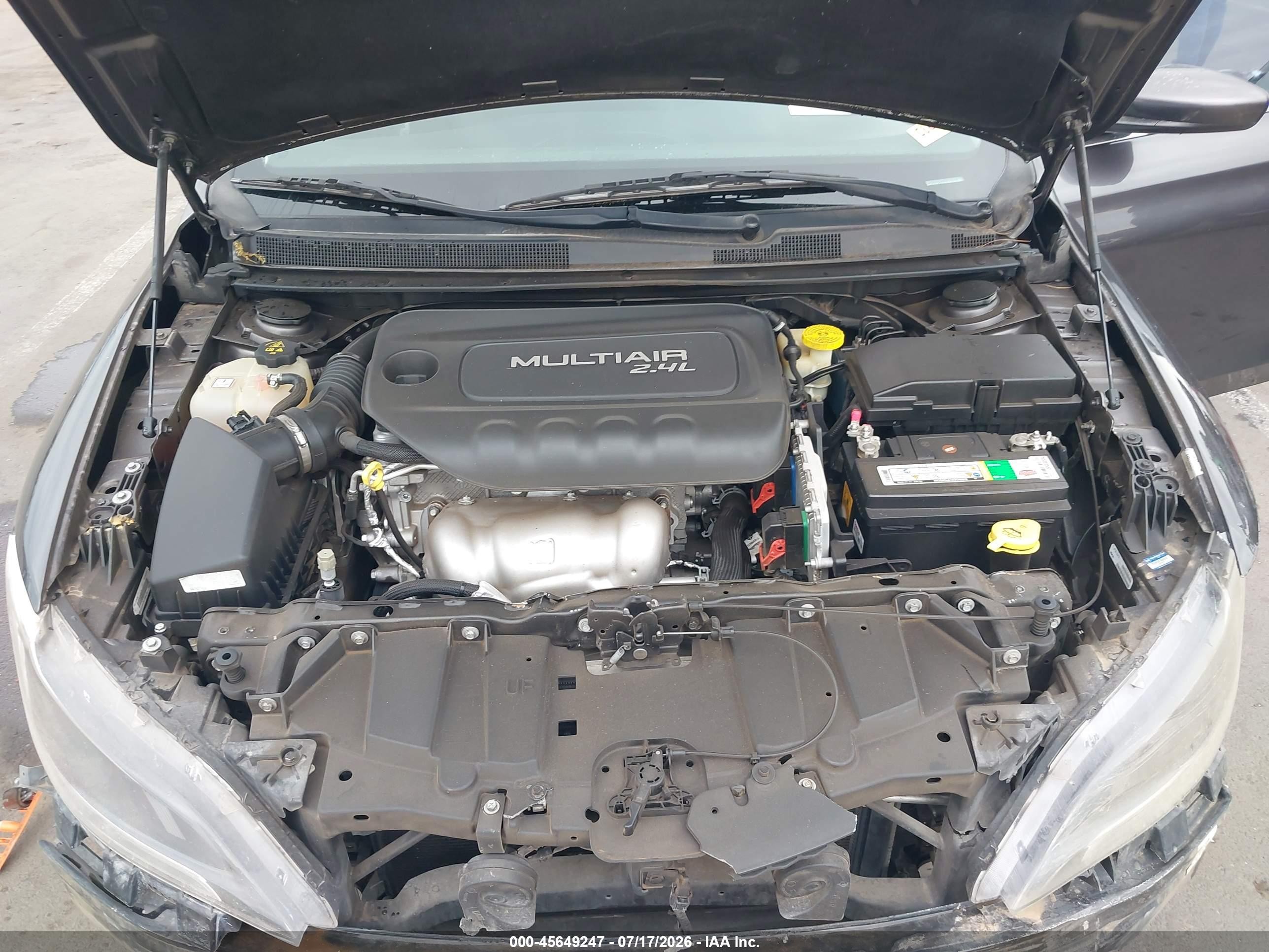 2015 Chrysler 200 Limited Серый vin: 1C3CCCABXFN748440