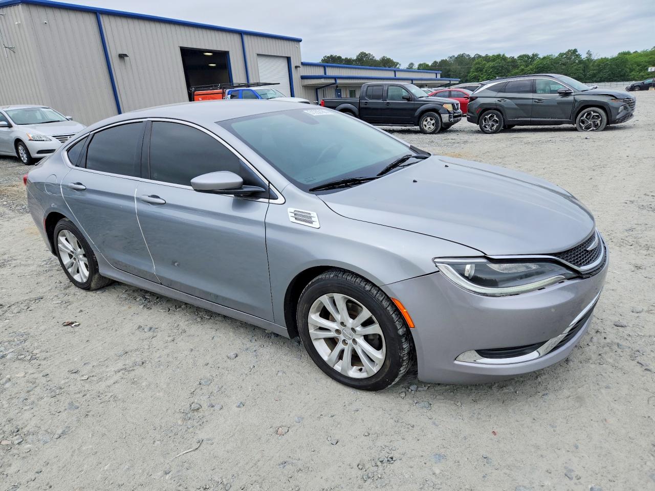 2016 Chrysler 200 Limited Silver vin: 1C3CCCABXGN159809