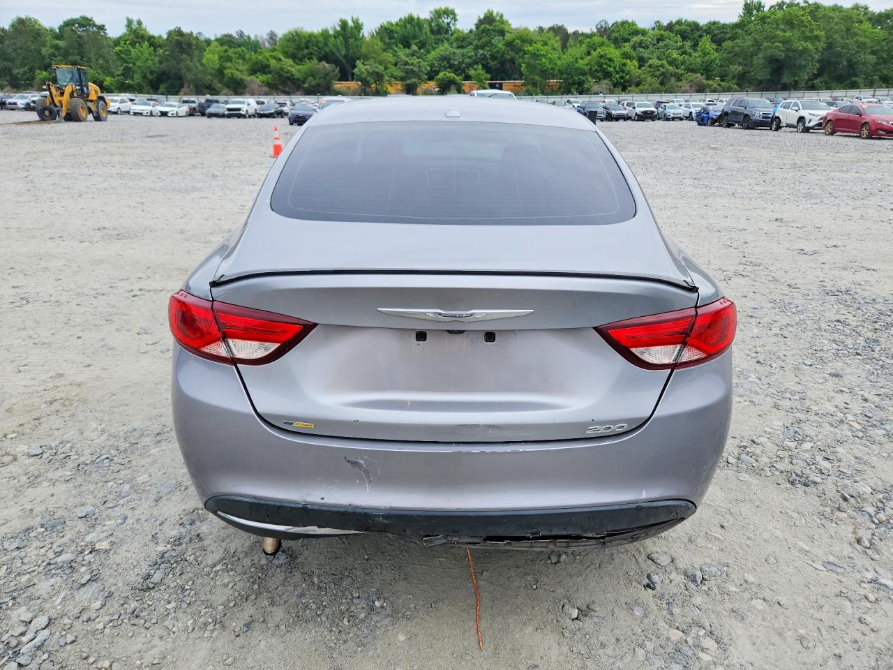 2016 Chrysler 200 Limited Silver vin: 1C3CCCABXGN159809