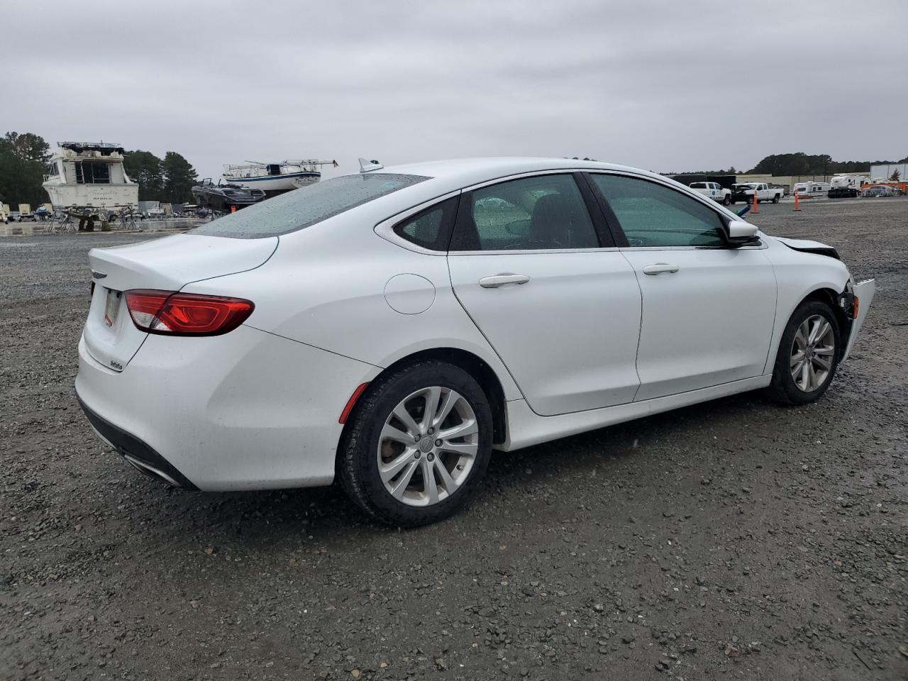 2017 Chrysler 200 Limited Белый vin: 1C3CCCAG6HN503875