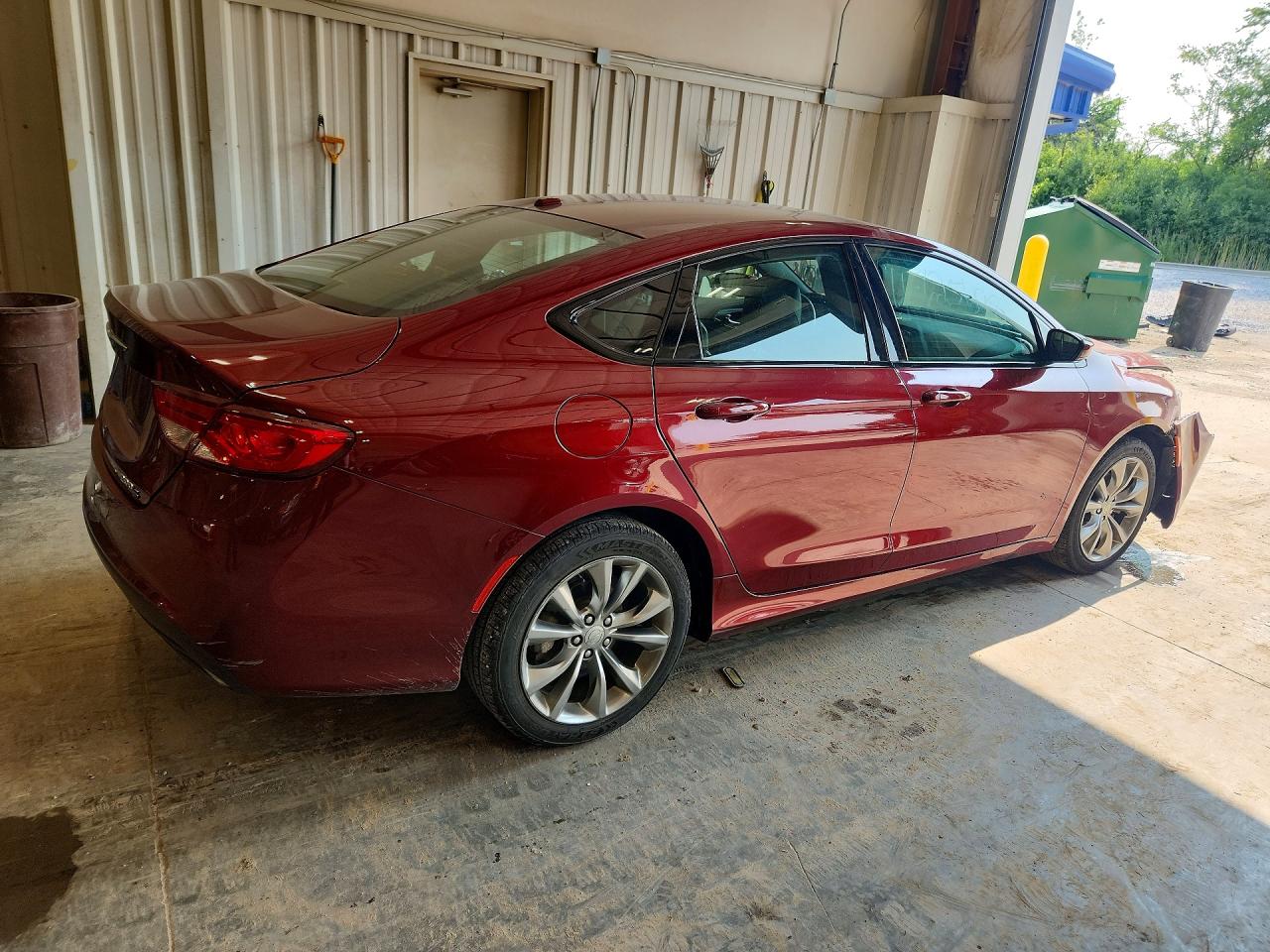 2015 Chrysler 200 S Burgundy vin: 1C3CCCBB0FN554577