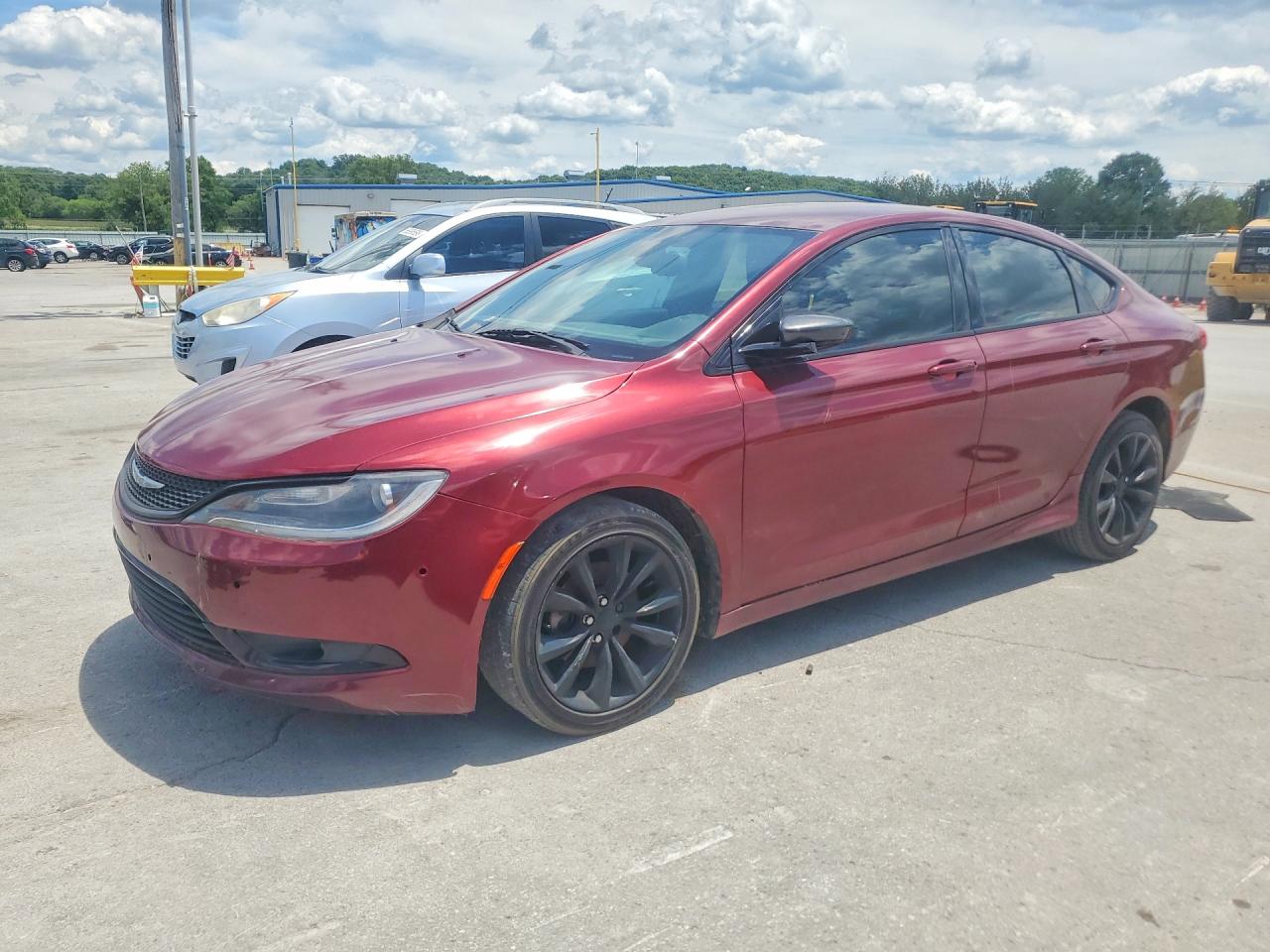 2015 Chrysler 200 S Red vin: 1C3CCCBB0FN622084