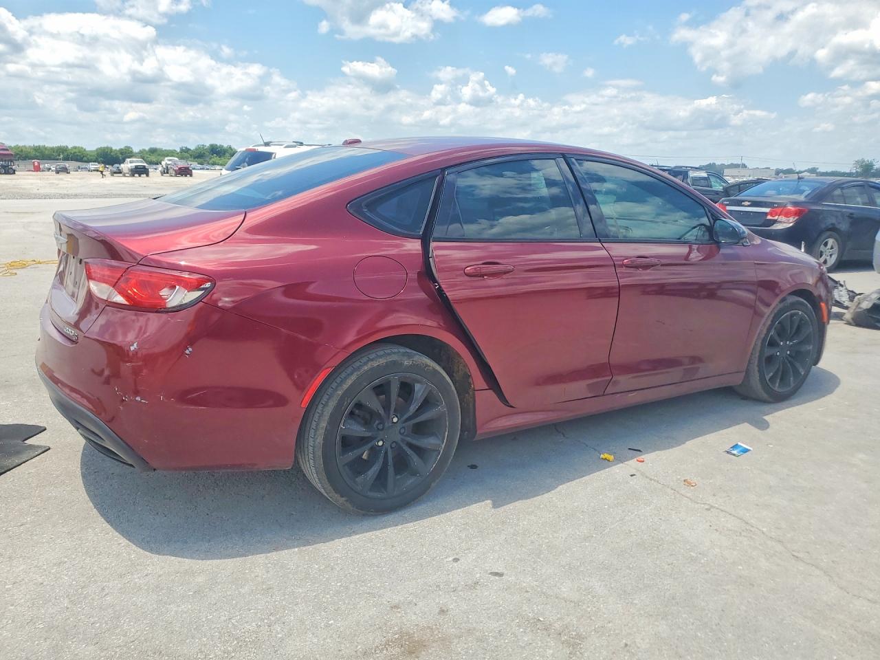 2015 Chrysler 200 S Red vin: 1C3CCCBB0FN622084
