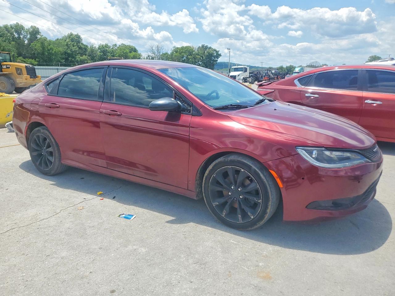 2015 Chrysler 200 S Red vin: 1C3CCCBB0FN622084