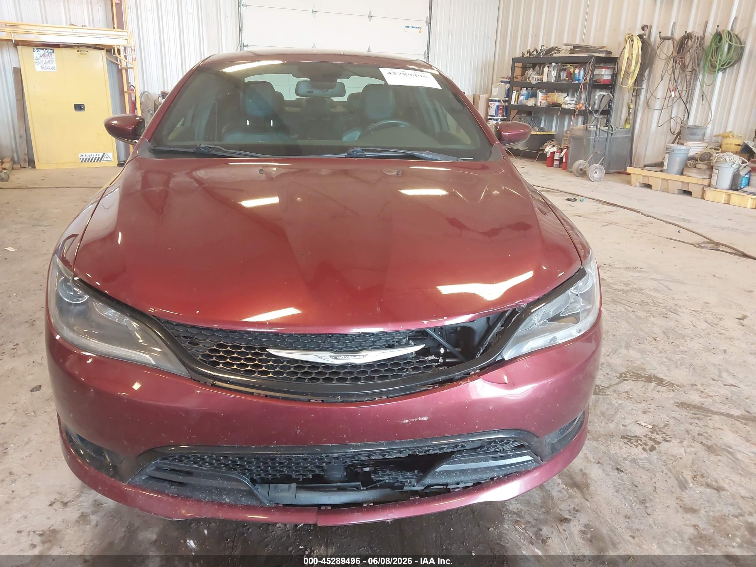 2015 Chrysler 200 S Red vin: 1C3CCCBB0FN711010