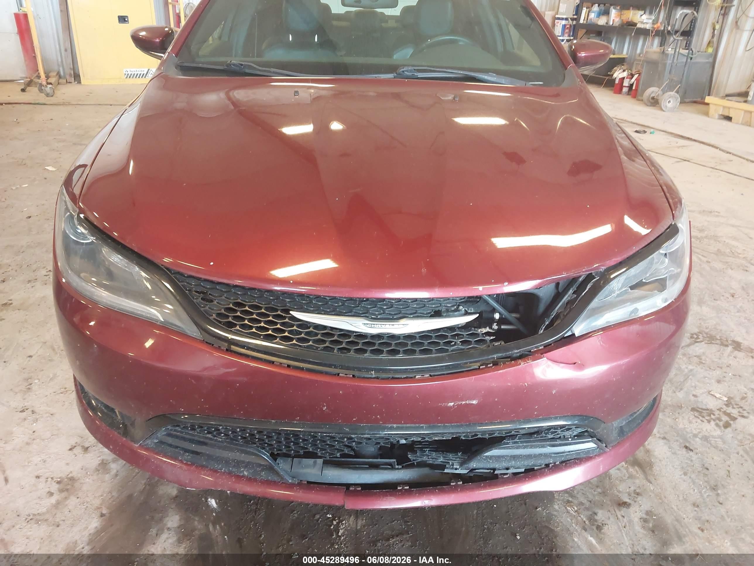2015 Chrysler 200 S Red vin: 1C3CCCBB0FN711010