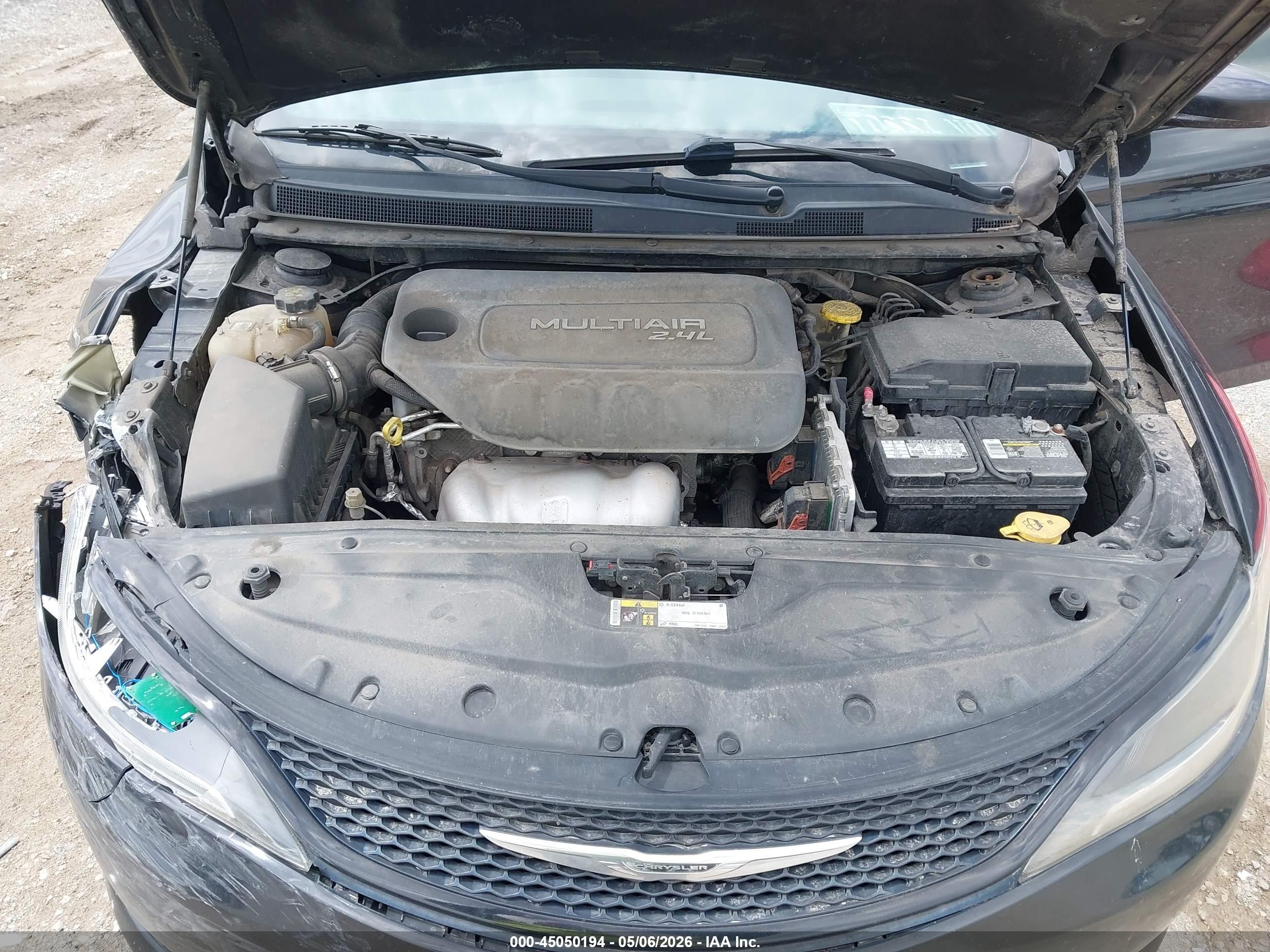 2015 Chrysler 200 S Черный vin: 1C3CCCBB0FN717485