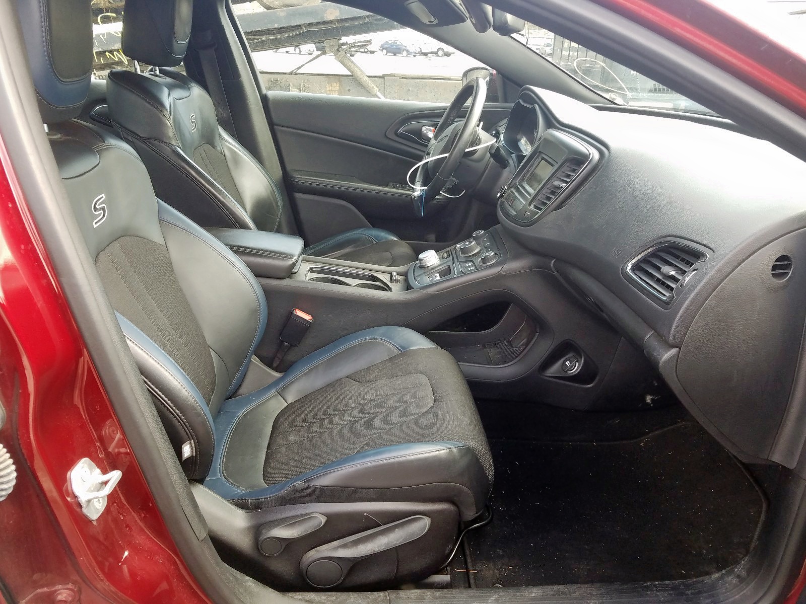 2015 Chrysler 200 S Red vin: 1C3CCCBB0FN749756