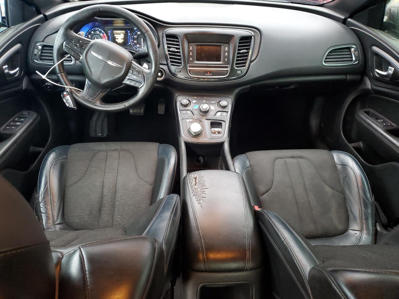 2015 Chrysler 200 S Burgundy vin: 1C3CCCBB0FN749756