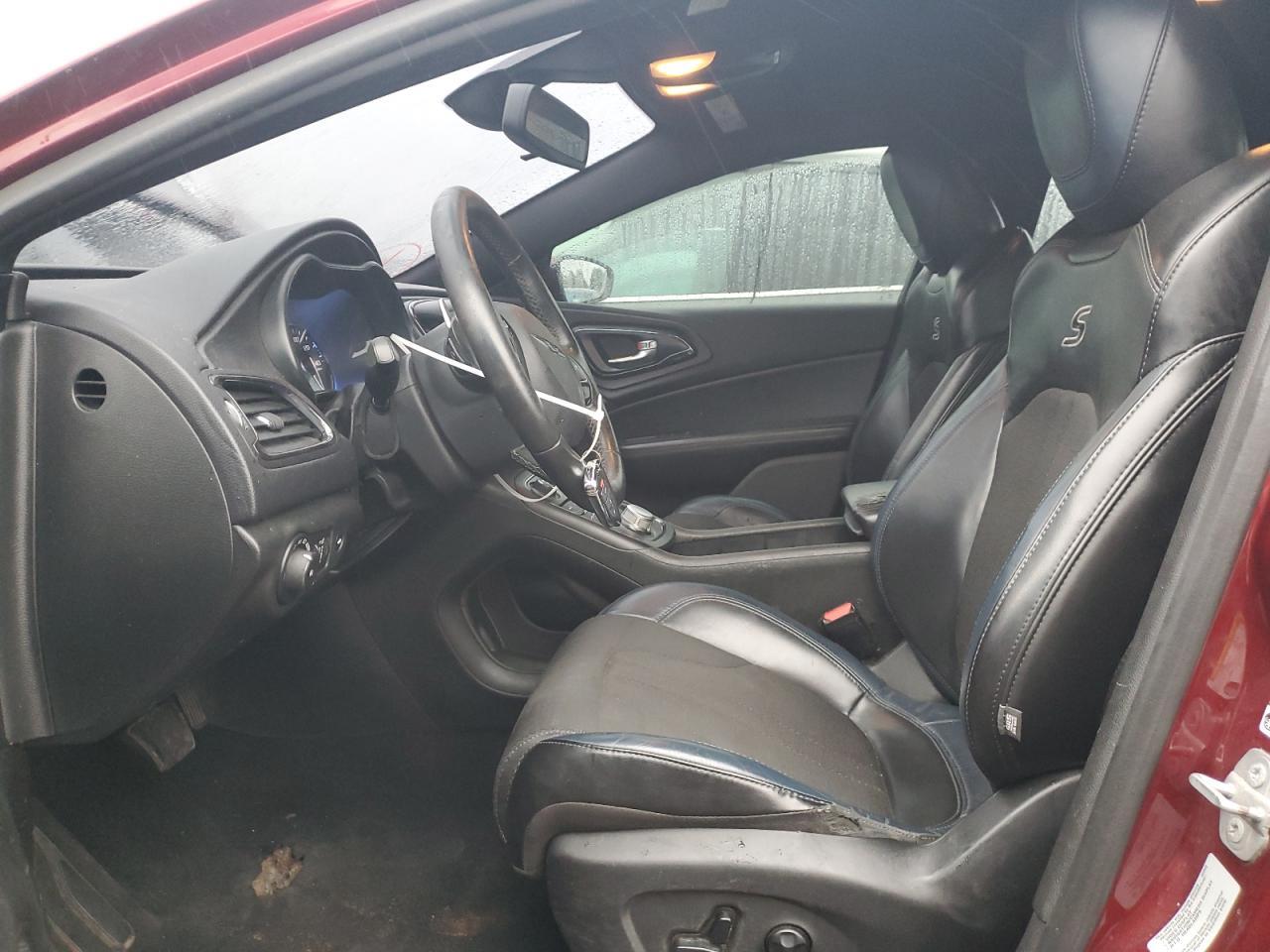 2015 Chrysler 200 S Burgundy vin: 1C3CCCBB0FN749756
