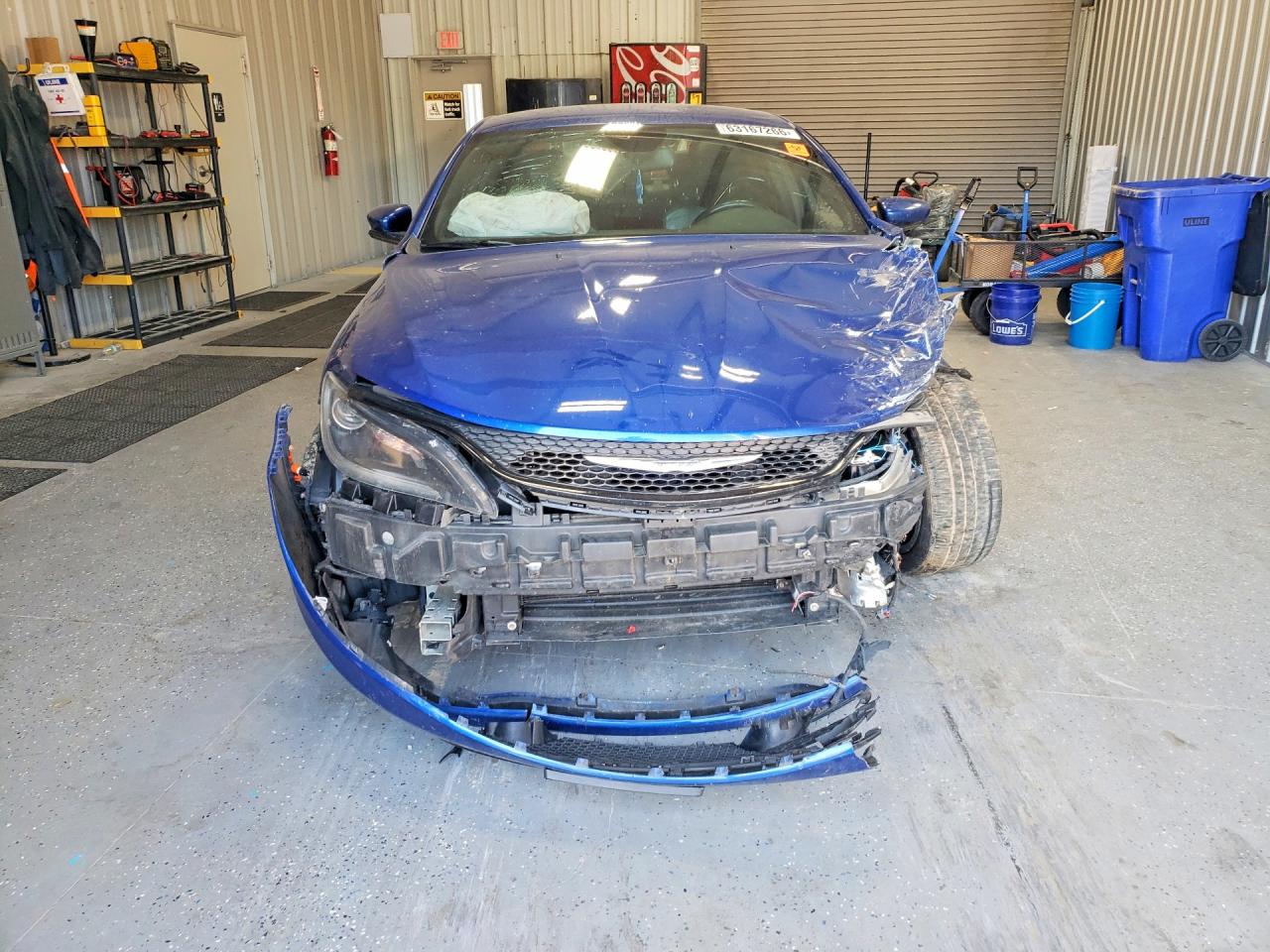 2015 Chrysler 200 Sport Blue vin: 1C3CCCBB0FN751748