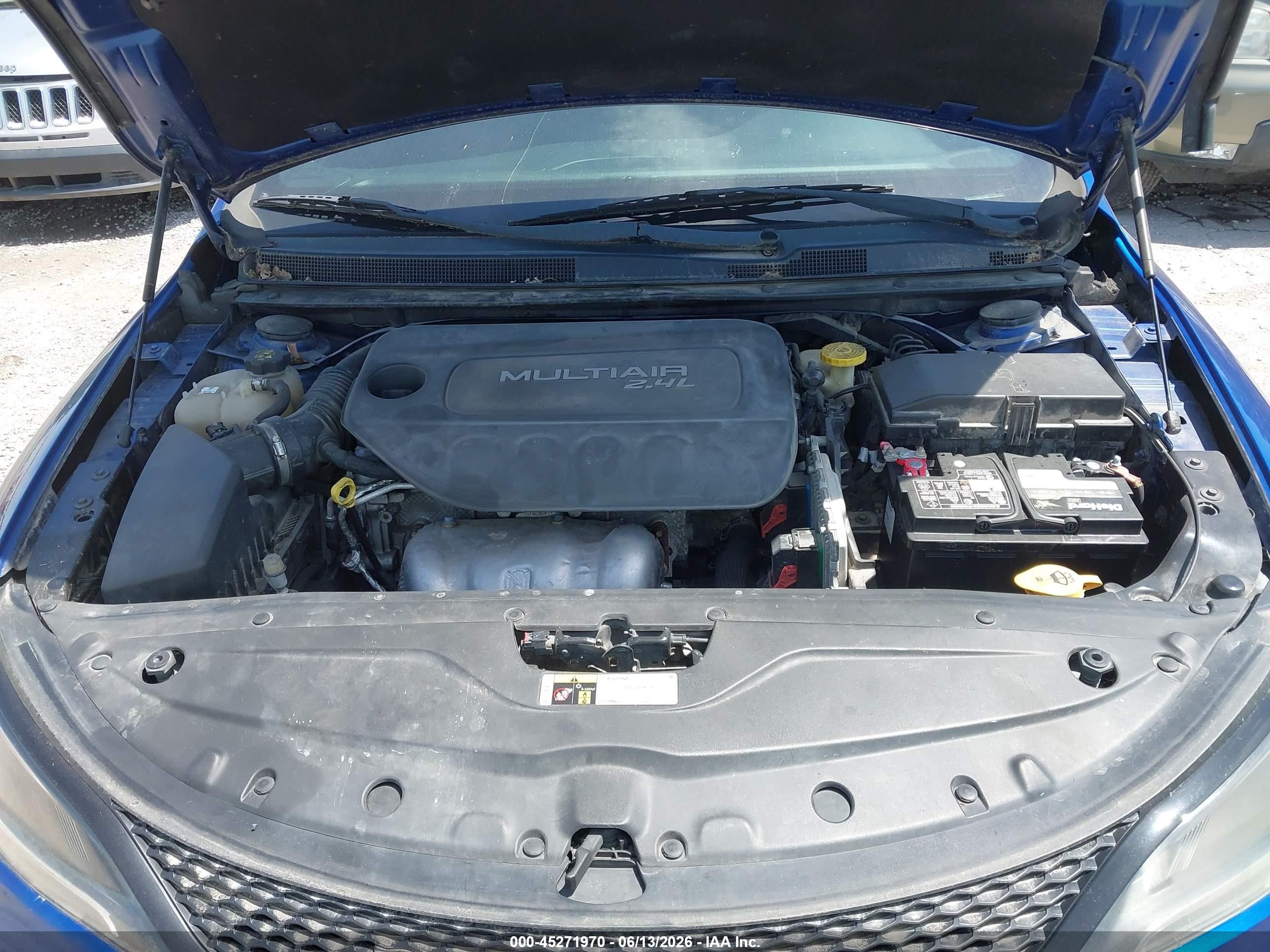 2016 Chrysler 200 S Blue vin: 1C3CCCBB0GN107619
