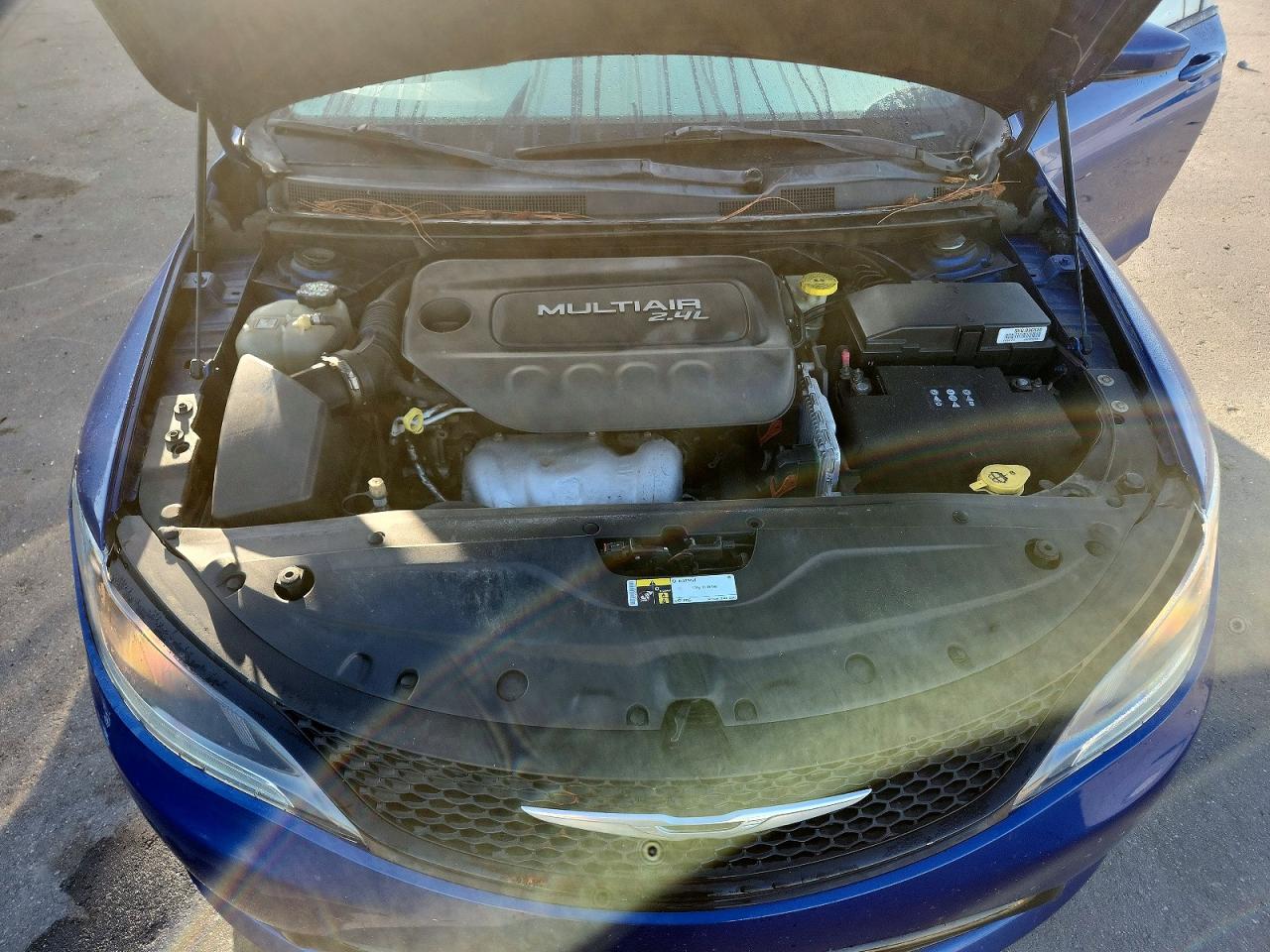 2015 Chrysler 200 S Blue vin: 1C3CCCBB1FN541241