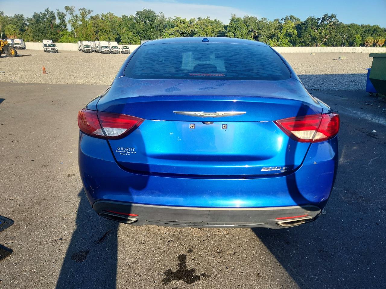 2015 Chrysler 200 S Blue vin: 1C3CCCBB1FN541241