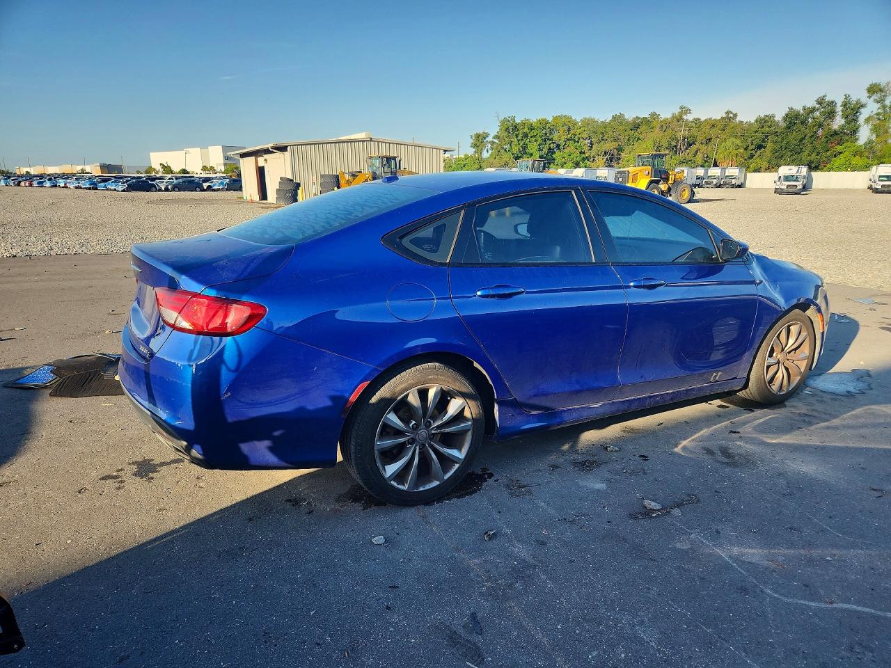 2015 Chrysler 200 S Blue vin: 1C3CCCBB1FN541241