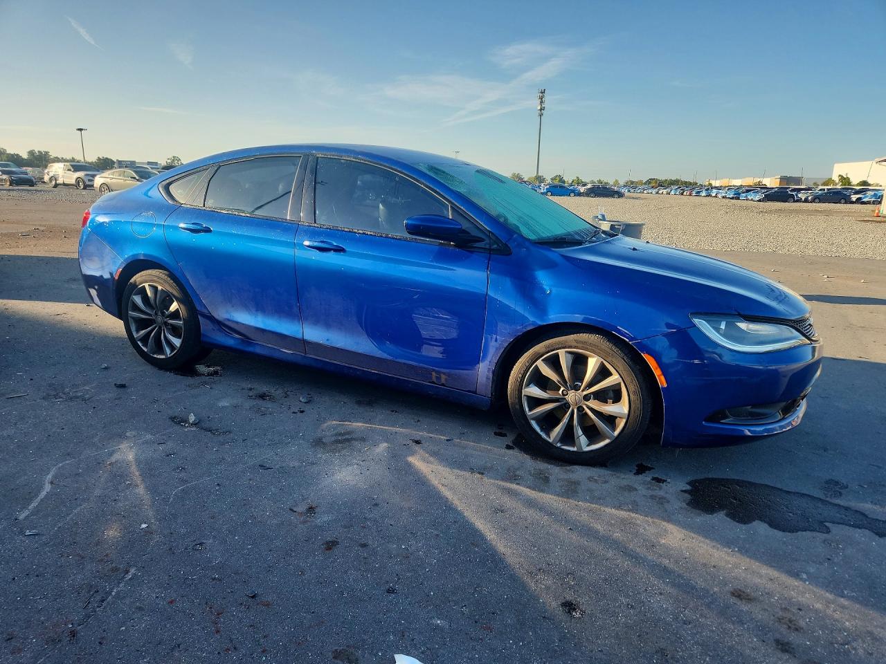 2015 Chrysler 200 S Blue vin: 1C3CCCBB1FN541241