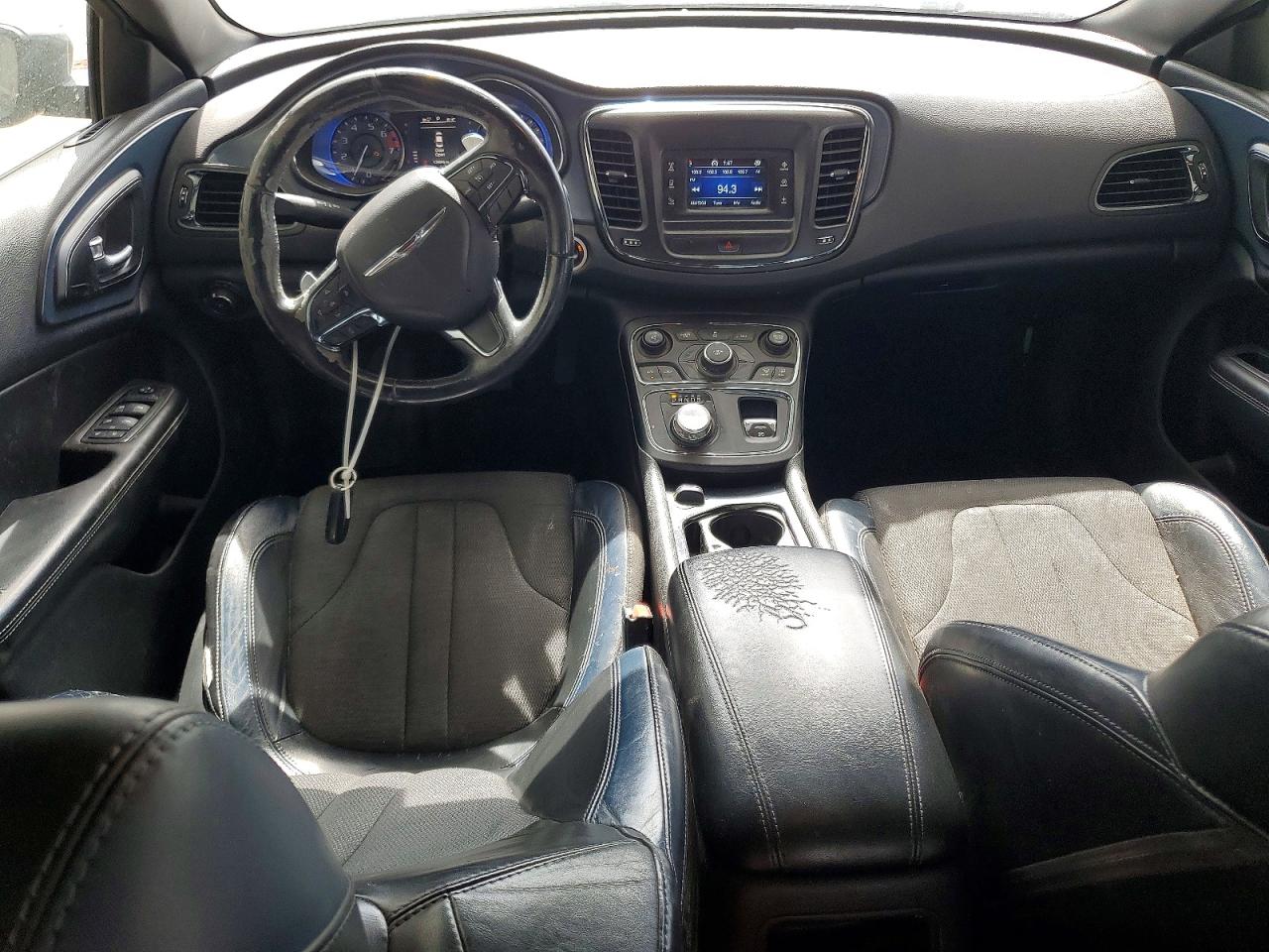 2015 Chrysler 200 S Black vin: 1C3CCCBB1FN596904