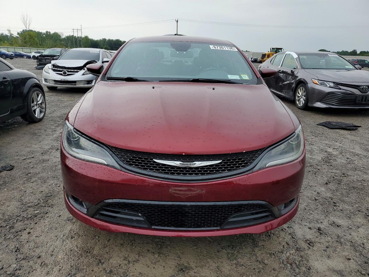 2015 Chrysler 200 S Red vin: 1C3CCCBB1FN629612