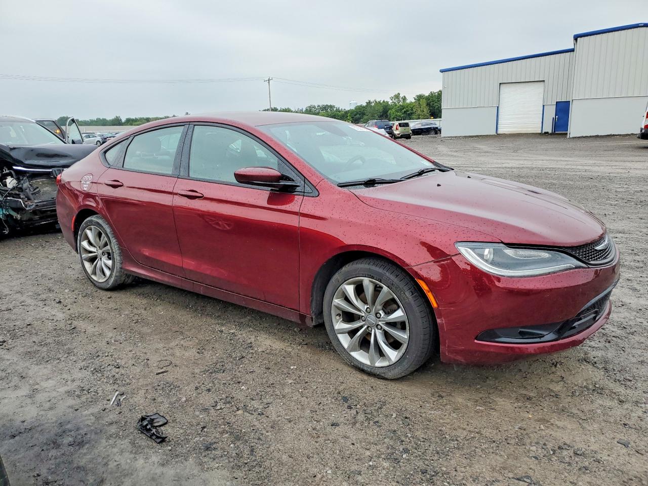 2015 Chrysler 200 S Red vin: 1C3CCCBB1FN629612
