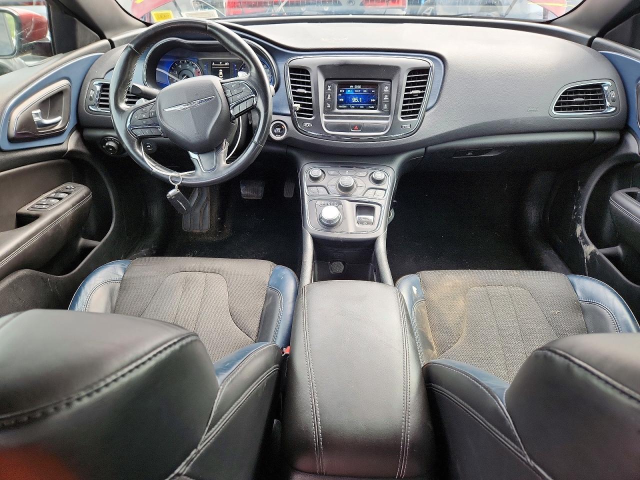2015 Chrysler 200 S Red vin: 1C3CCCBB1FN629612
