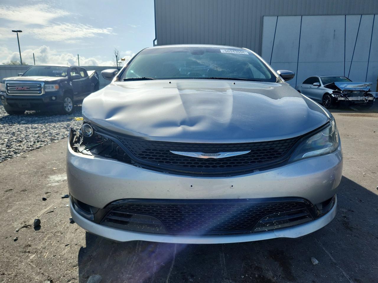2015 Chrysler 200 S Silver vin: 1C3CCCBB1FN719665