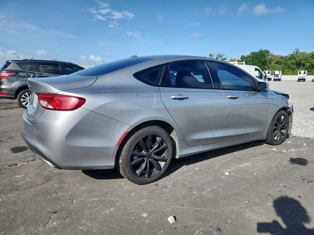 2015 Chrysler 200 S Silver vin: 1C3CCCBB1FN719665