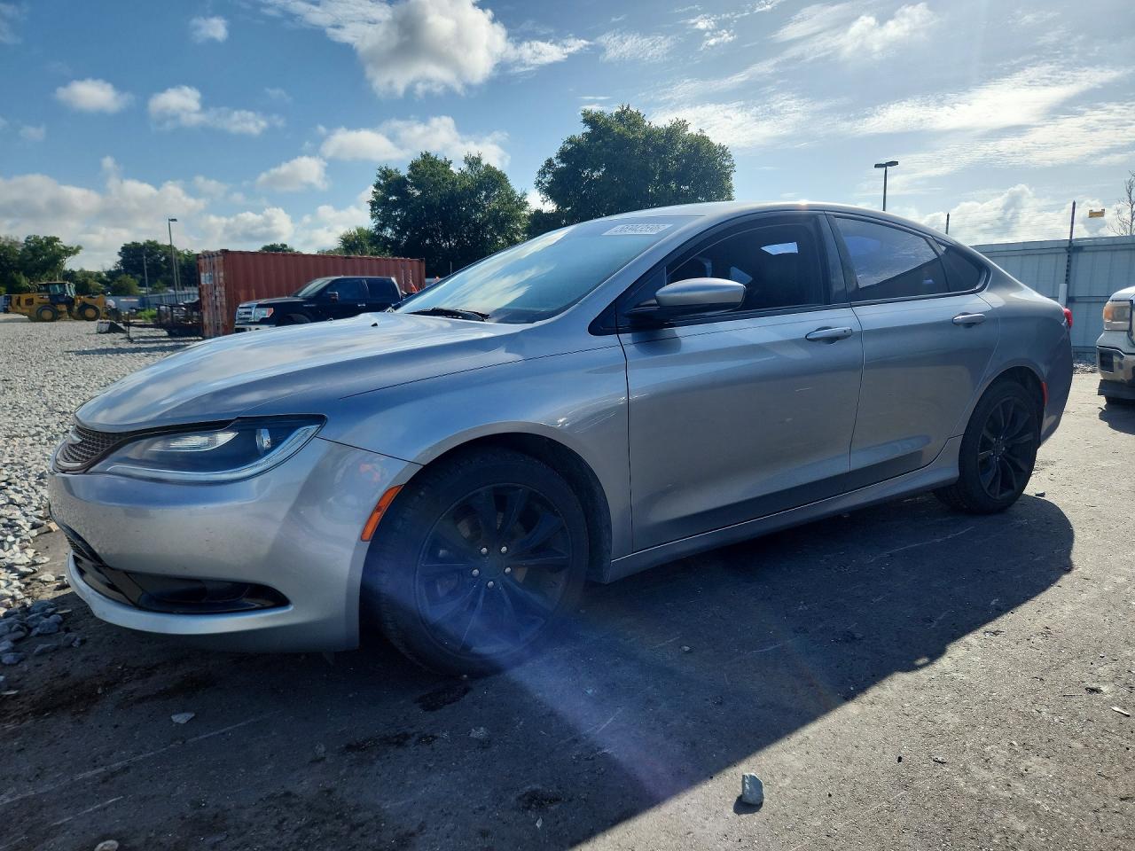 2015 Chrysler 200 S Silver vin: 1C3CCCBB1FN719665