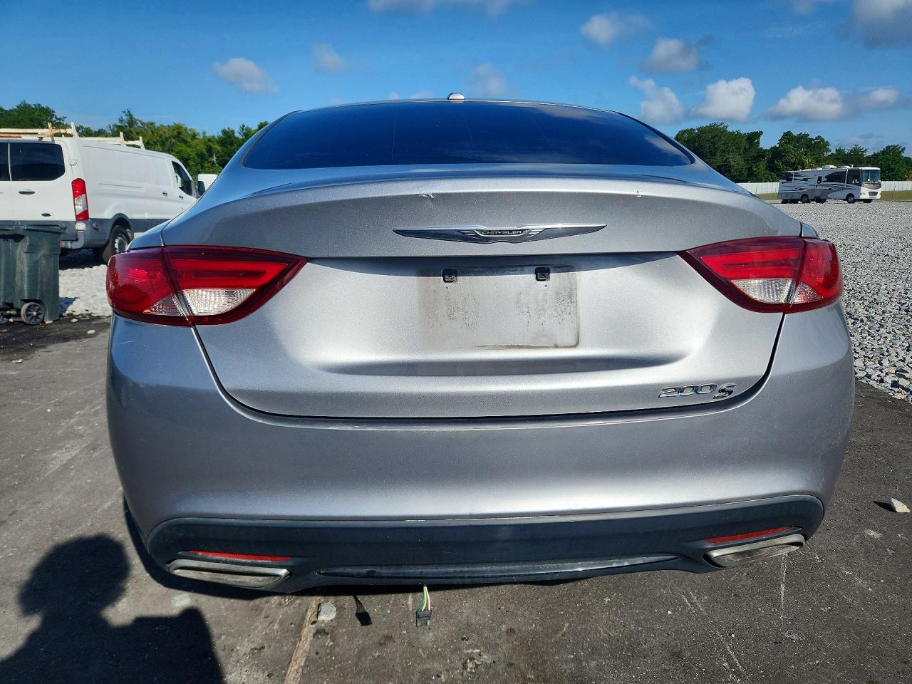 2015 Chrysler 200 S Silver vin: 1C3CCCBB1FN719665