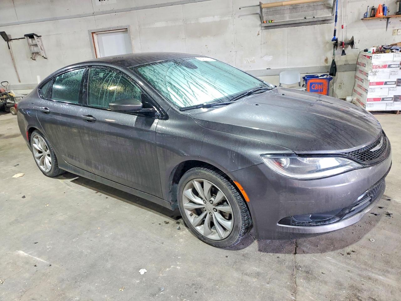 2015 Chrysler 200 S Gray vin: 1C3CCCBB1FN756795
