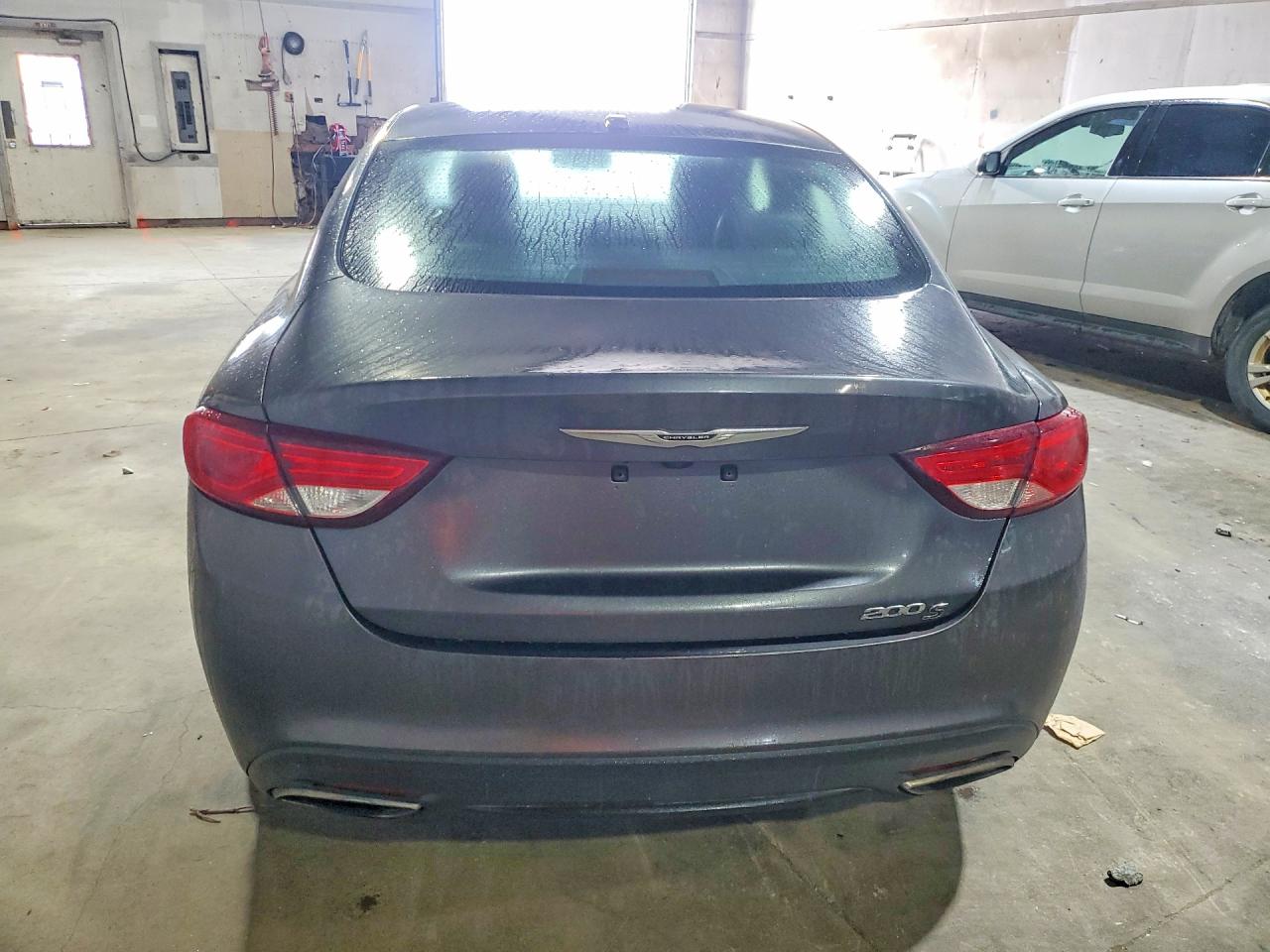 2015 Chrysler 200 S Gray vin: 1C3CCCBB1FN756795