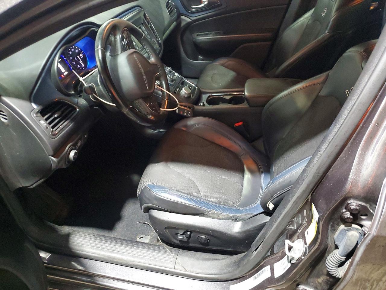 2015 Chrysler 200 S Gray vin: 1C3CCCBB1FN756795