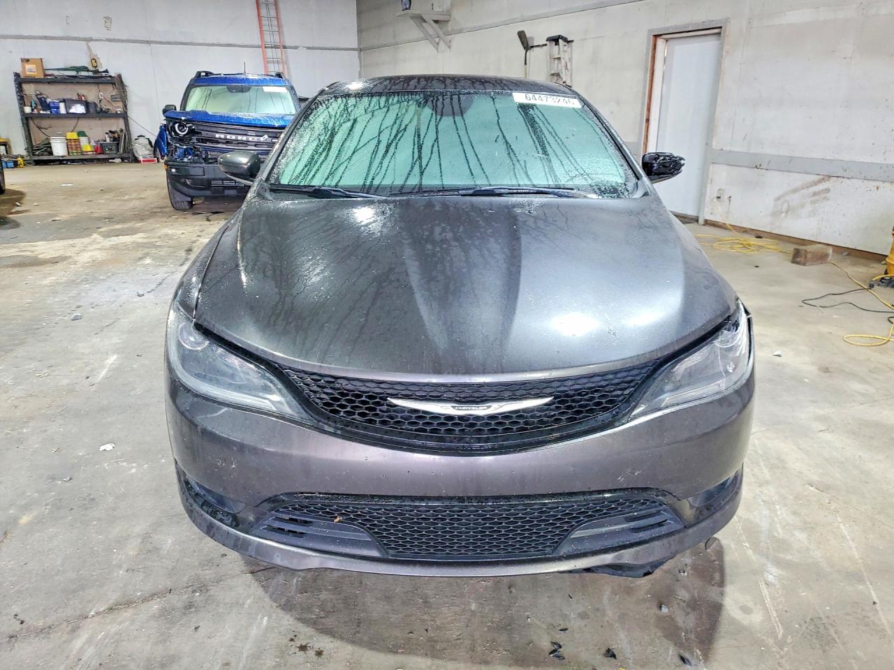 2015 Chrysler 200 S Gray vin: 1C3CCCBB1FN756795