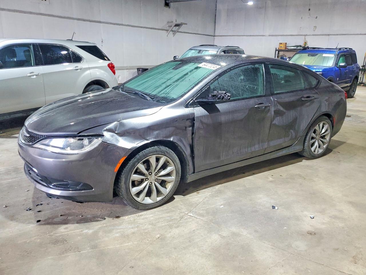 2015 Chrysler 200 S Gray vin: 1C3CCCBB1FN756795