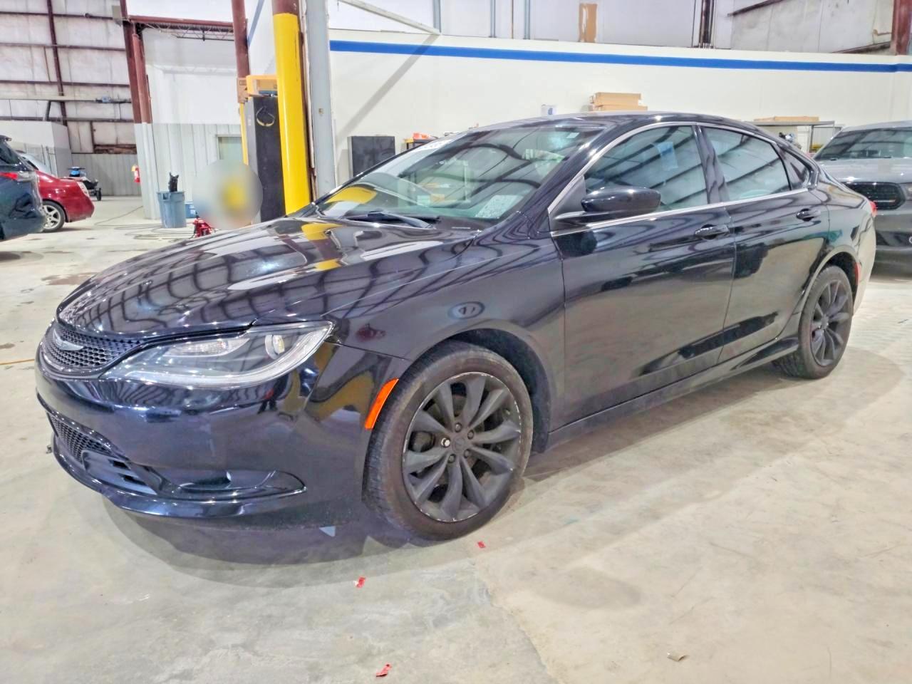 2015 Chrysler 200 S Black vin: 1C3CCCBB2FN511682